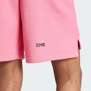 ADIDAS SPORTSWEAR Loosefit Sportshorts 'Z.N.E. Premium' in Pink