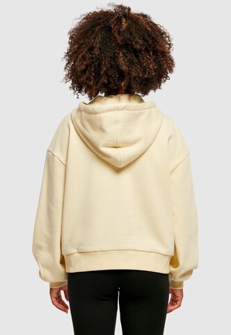 Merchcode Sweatshirt 'Be Happy' in Gelb
