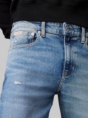 Calvin Klein Jeans Slimfit Kavbojke | modra barva