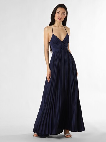 Marie Lund Evening Dress in Blue: front