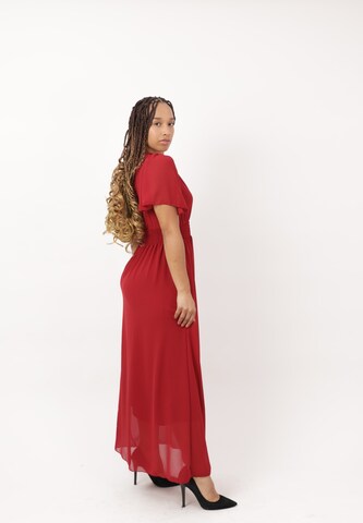 Robe de soirée Elara en rouge