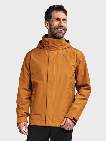 Schöffel Outdoor jacket in Orange: front