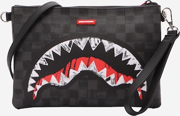 Sac à bandoulière 'Scribble Shark' Sprayground en noir : devant