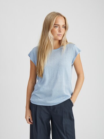 Maglietta 'Carlina' di minus in blu: frontale