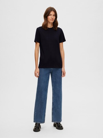 SELECTED FEMME Shirt 'SLFMY ESSENTIAL' in Zwart