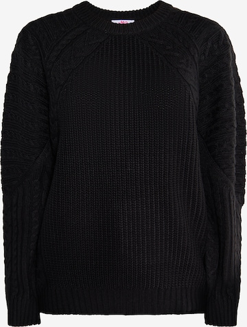 MYMO Sweater 'Blonda' in Black: front