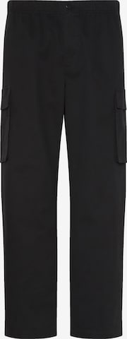 juoda Calvin Klein Jeans Standartinis Kelnės: priekis