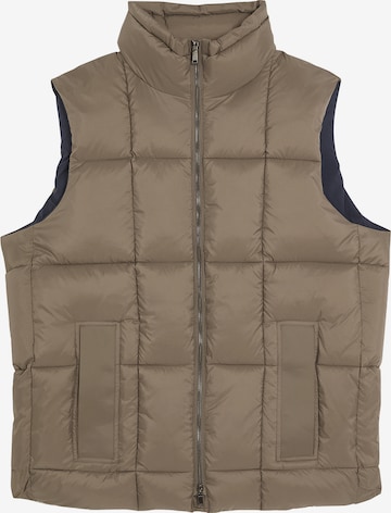 Lyle & Scott Bodywarmer in Bruin: voorkant