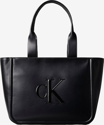 Calvin Klein Shopper in Schwarz: Vorderseite