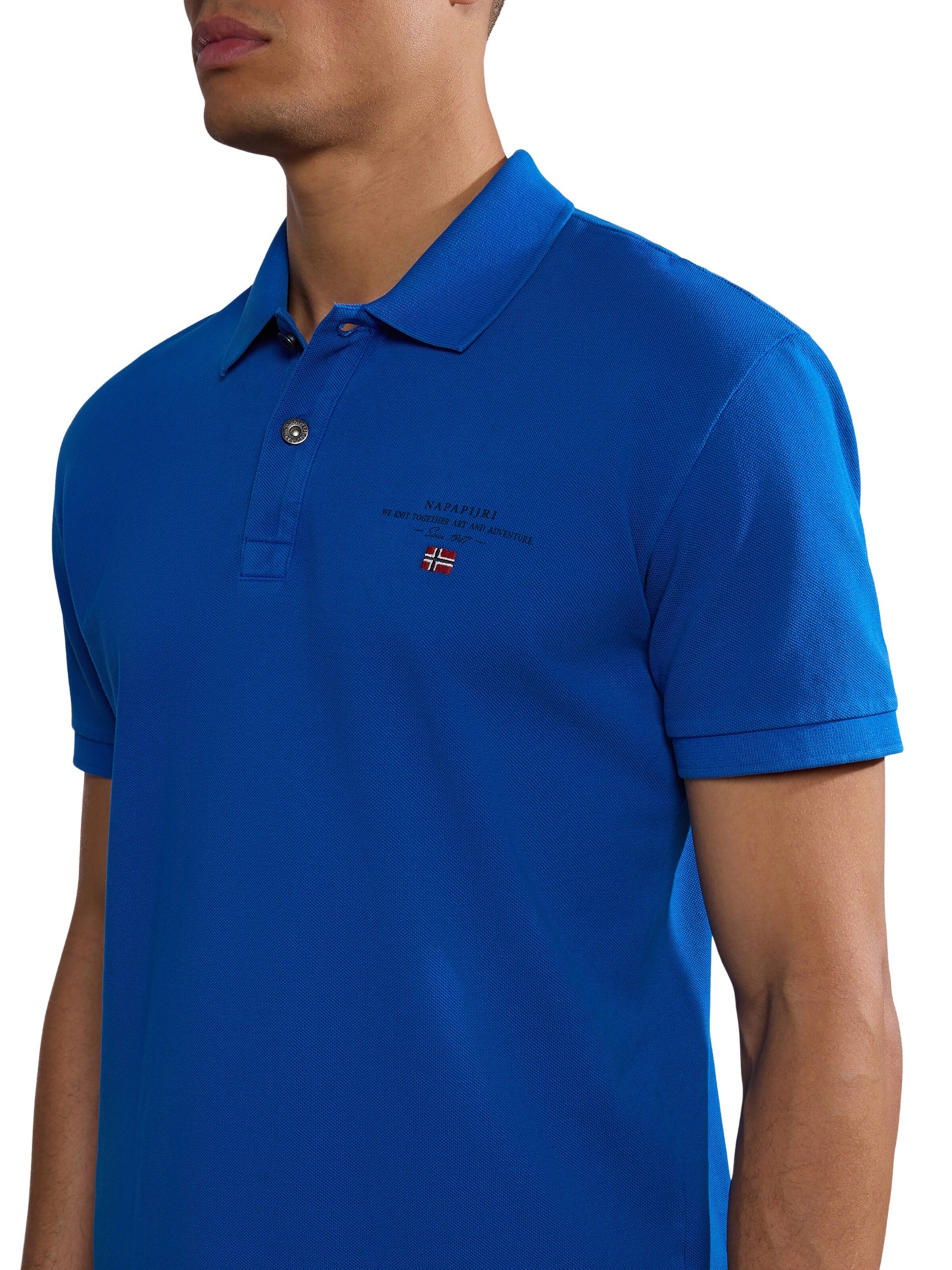 T-Shirt 'Elbas' NAPAPIJRI en bleu