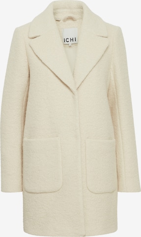 ICHI Between-seasons coat 'IH STIPA' in White: front
