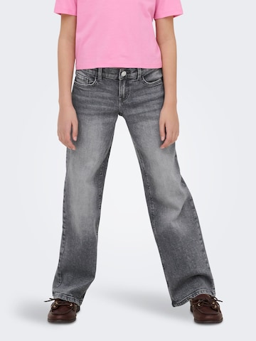 Wide Leg Jean 'KOGJULLES' ONLY GIRLS en gris : devant