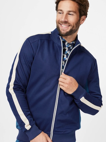 4funkyflavours Between-Season Jacket 'Space Is The Place' in Blue: front