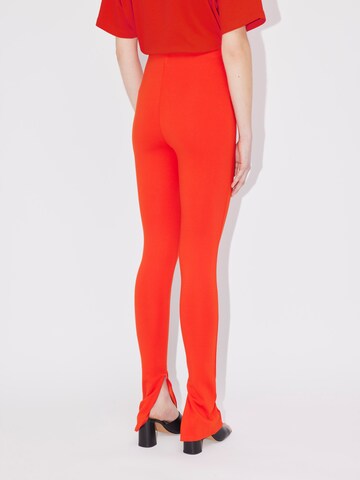 LeGer by Lena Gercke - Skinny Leggings 'Darleen Tall' em vermelho