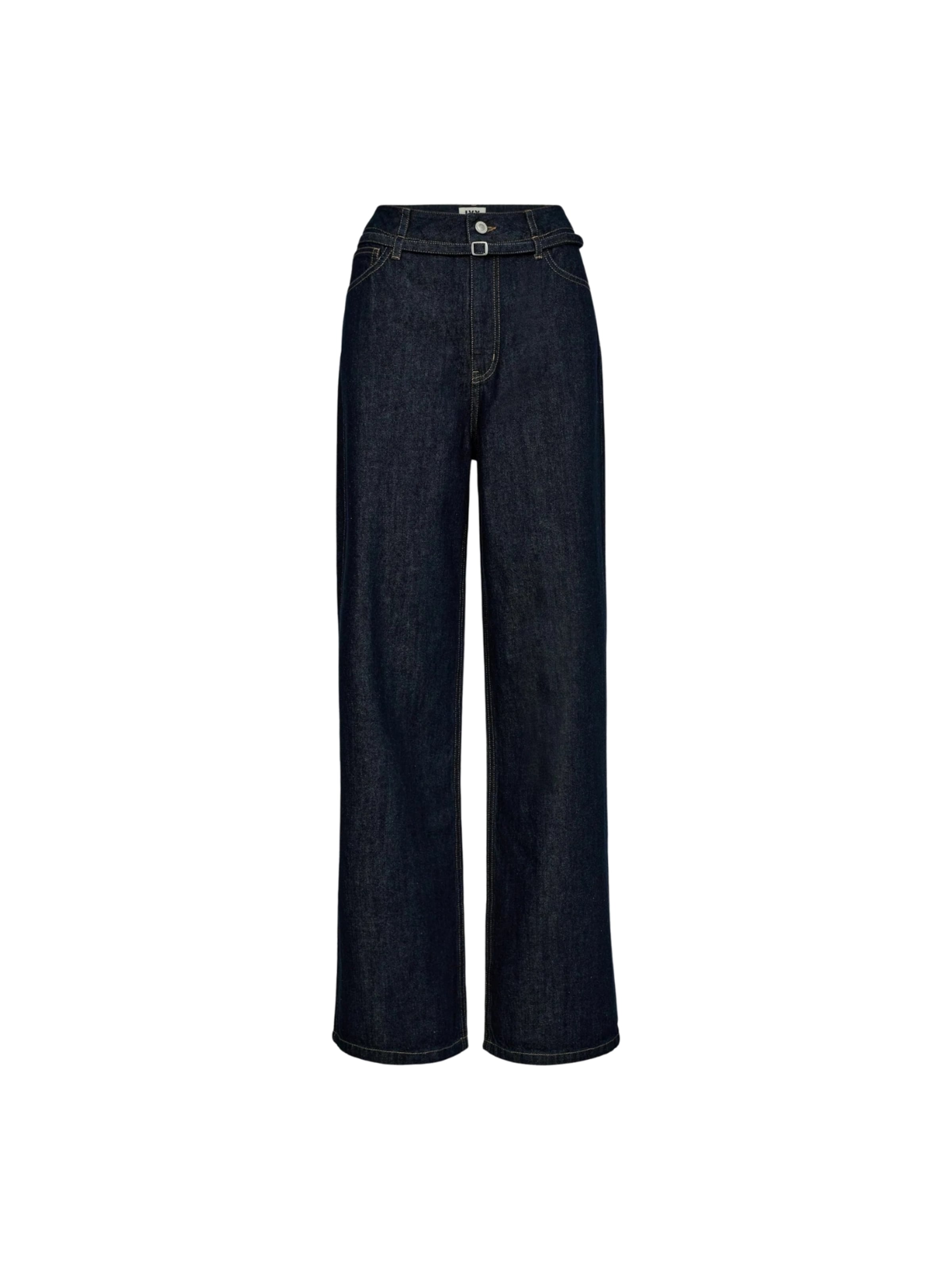 Ivy Copenhagen Regular Housut 'Brooke' värissä sininen: etupuoli