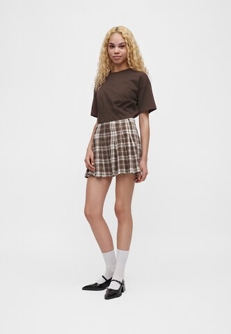 MSCH COPENHAGEN Shirt 'Kadance' in Brown