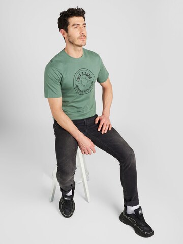 Only & Sons Shirt 'LAMER' in Groen