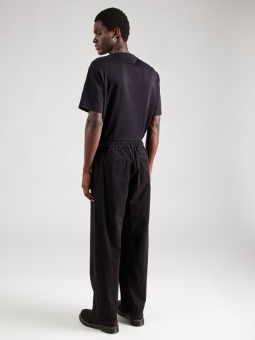 Wide Leg Pantalon à pince TOPMAN en noir