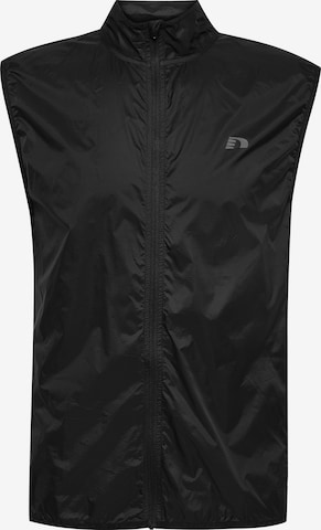 Gilet de sport Newline en noir : devant