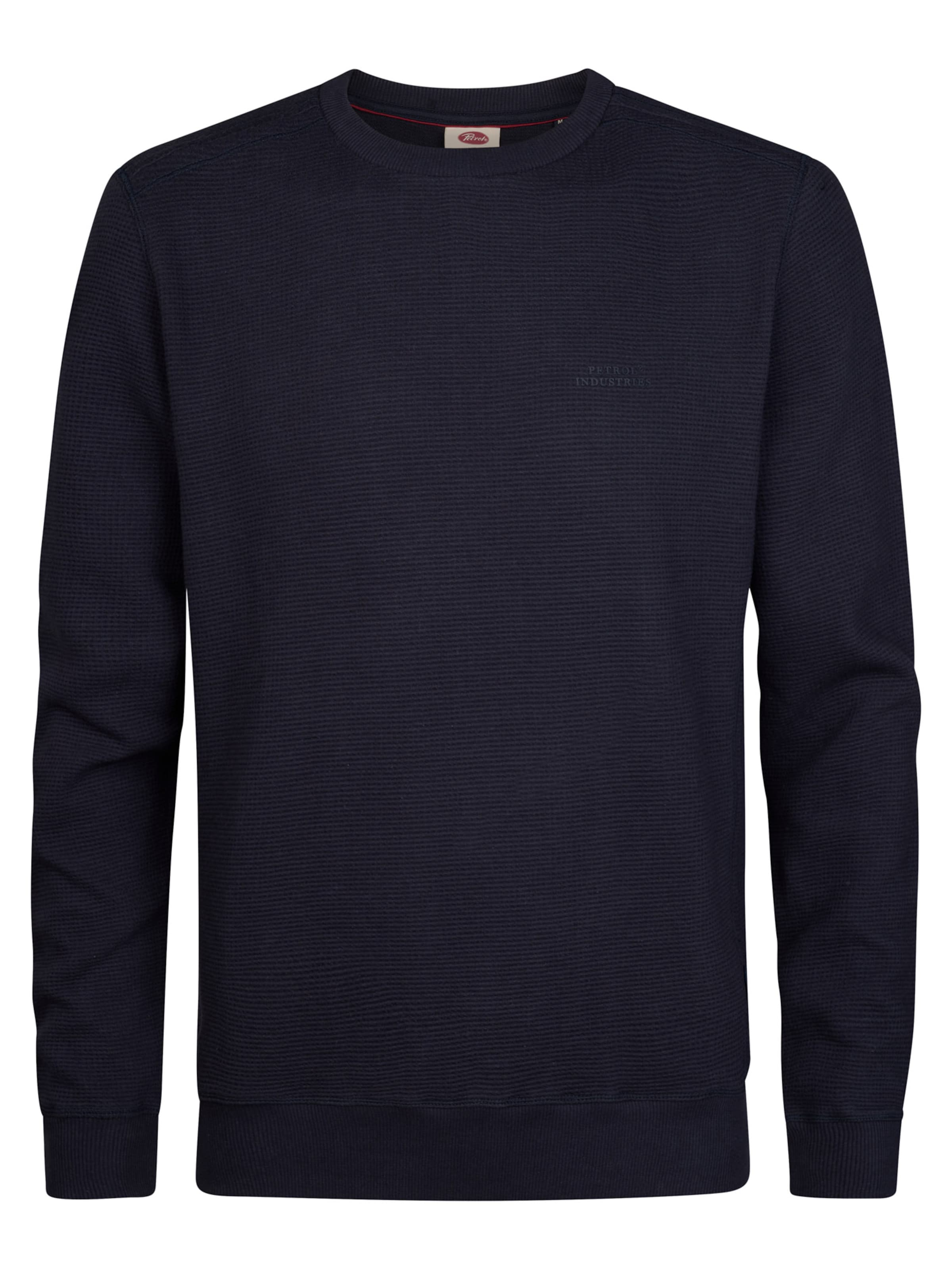 Petrol Industries Sweatshirt in Blue: front