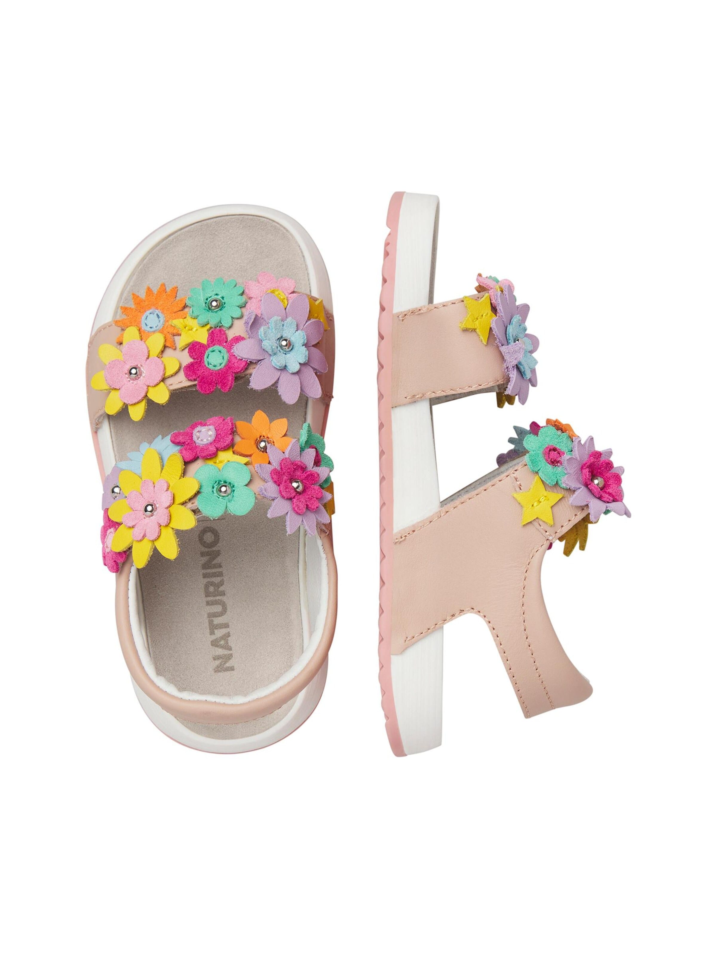 NATURINO Sandale 'NUMEES 2.' in Pink
