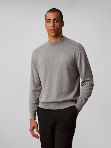 Calvin Klein Jeans Sveter 'ESY' - Sivá: predná strana