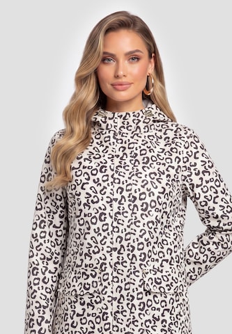 Manteau mi-saison faina en blanc