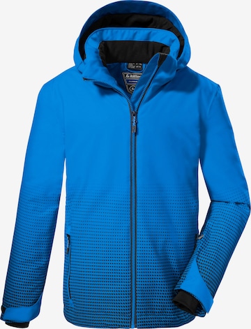 KILLTEC Outdoorová bunda – modrá: přední strana