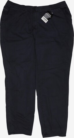 SAMOON Pants in XXXL in Blue: front