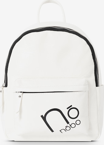 Sac à dos NOBO en blanc : devant