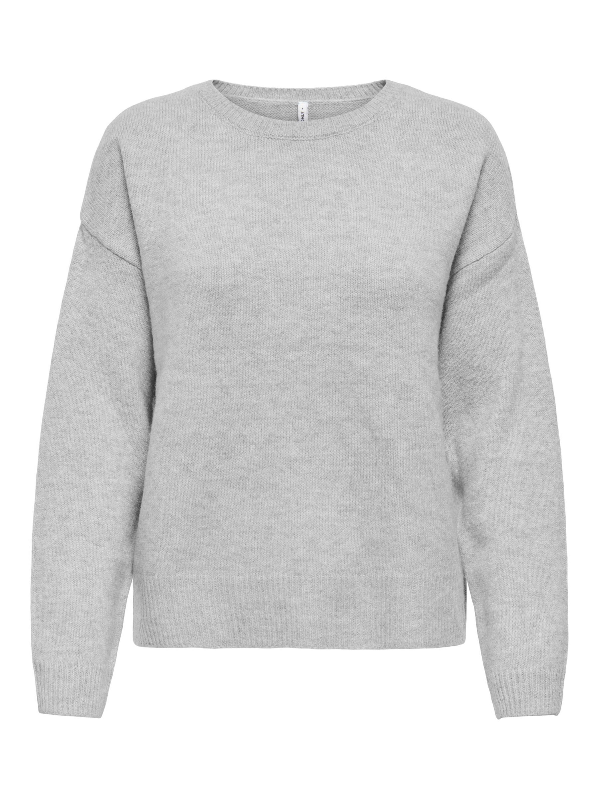 ONLY Pull-over 'ONLOLIVIA' en L en gris, Vue avec produit