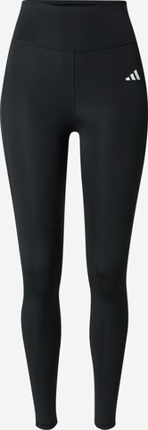 ADIDAS PERFORMANCE Regular Workout Pants 'OPT ESS' in Black: front