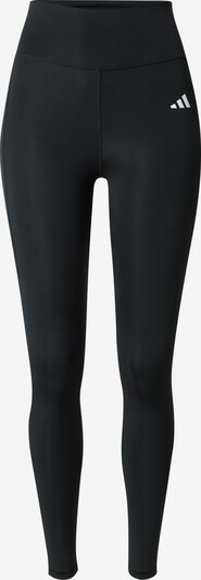 ADIDAS PERFORMANCE Športne hlače 'OPT ESS' | črna / bela barva, Prikaz izdelka