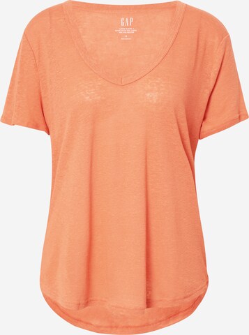 GAP Majica | oranžna barva: sprednja stran