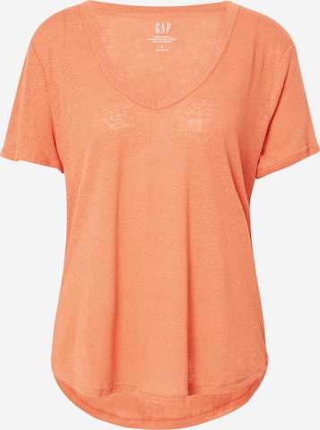 GAP Shirt in Oranje: voorkant