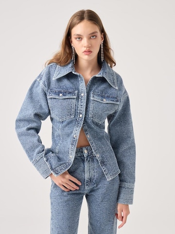 HOLLY LOLLY Between-season jacket in Blue: front