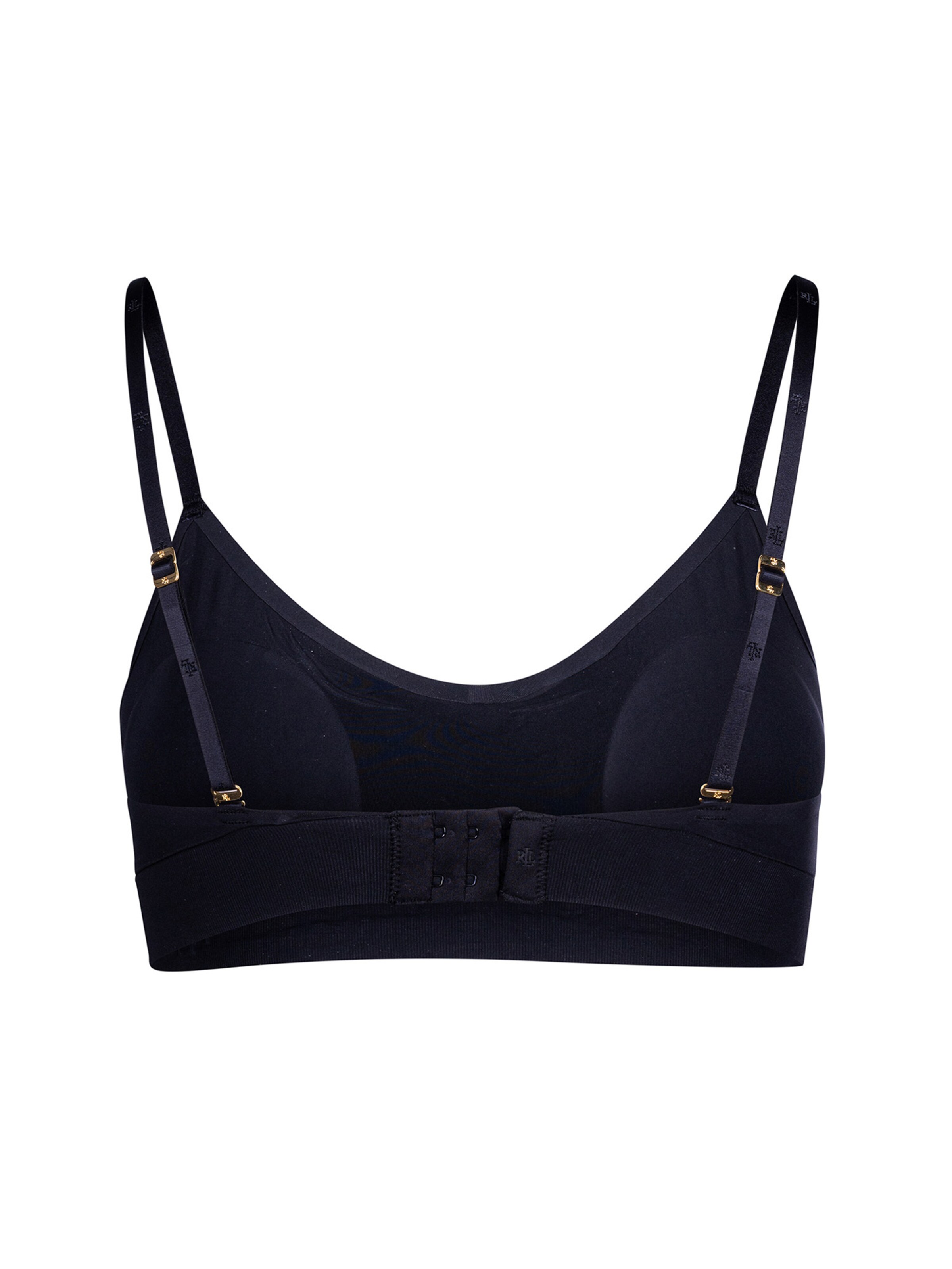 Lauren Ralph Lauren Bralette Bra ' Luxe Smoothing ' in Black