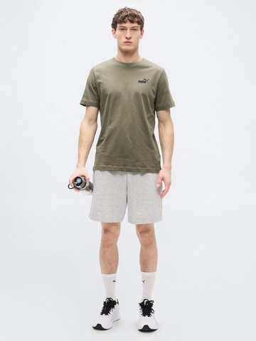 PUMA Functioneel shirt 'Essentials No.1' in Groen