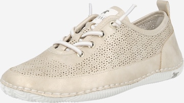 smėlio MUSTANG Sportbačiai be auliuko: priekis