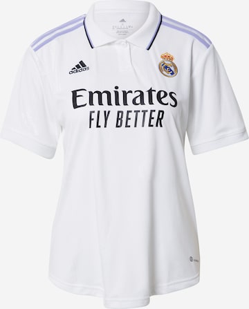 ADIDAS SPORTSWEAR Spordisärk 'Real Madrid 22/23 Home', värv valge: eest vaates
