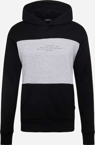 JACK & JONES Sweatshirt 'EVAN' in Black: front