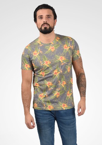 !Solid T-Shirt 'Faik' in Grau: Vorderseite