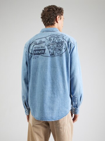 LEVI'S ® Демисезонная куртка 'Levi's® x Toy Story' в Синий: спереди