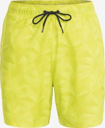 Spyder Spordiujumispüksid, värv kollane: eest vaates