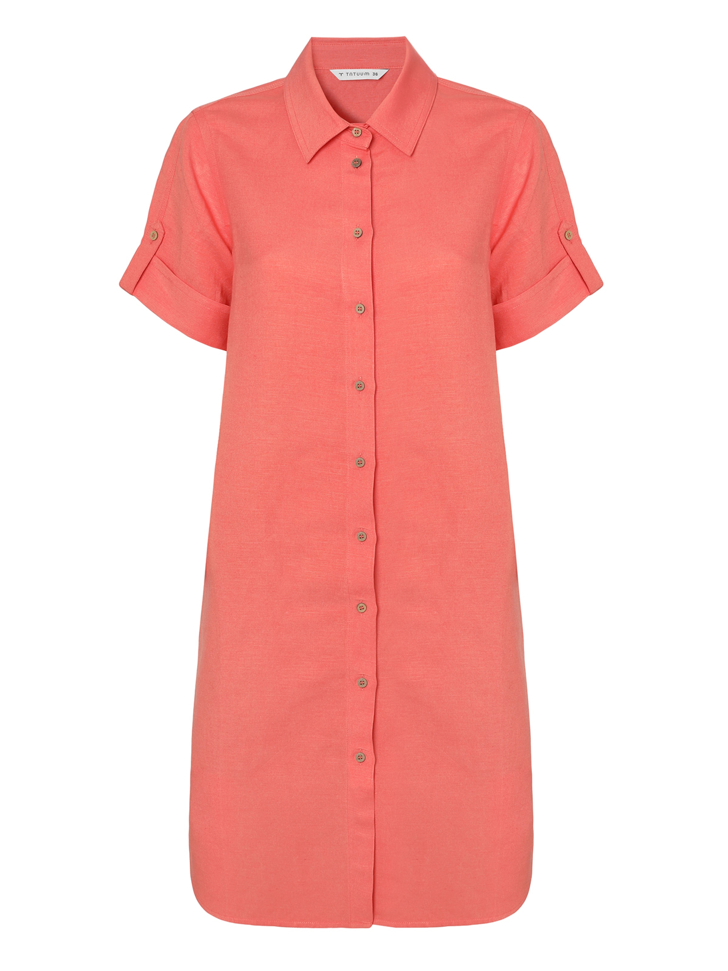 TATUUMHaljina 'Zalwa' - narančasta boja: prednji dio