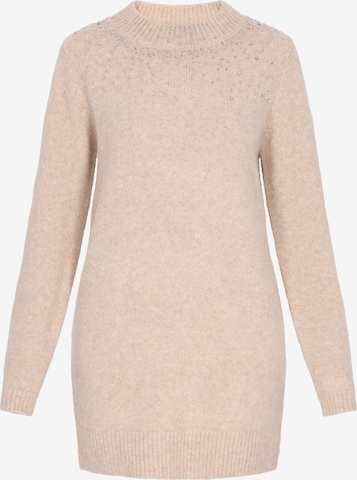 DreiMaster Vintage Sweater in Beige: front