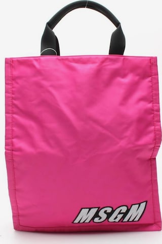 MSGM Bag in One size in Pink: front