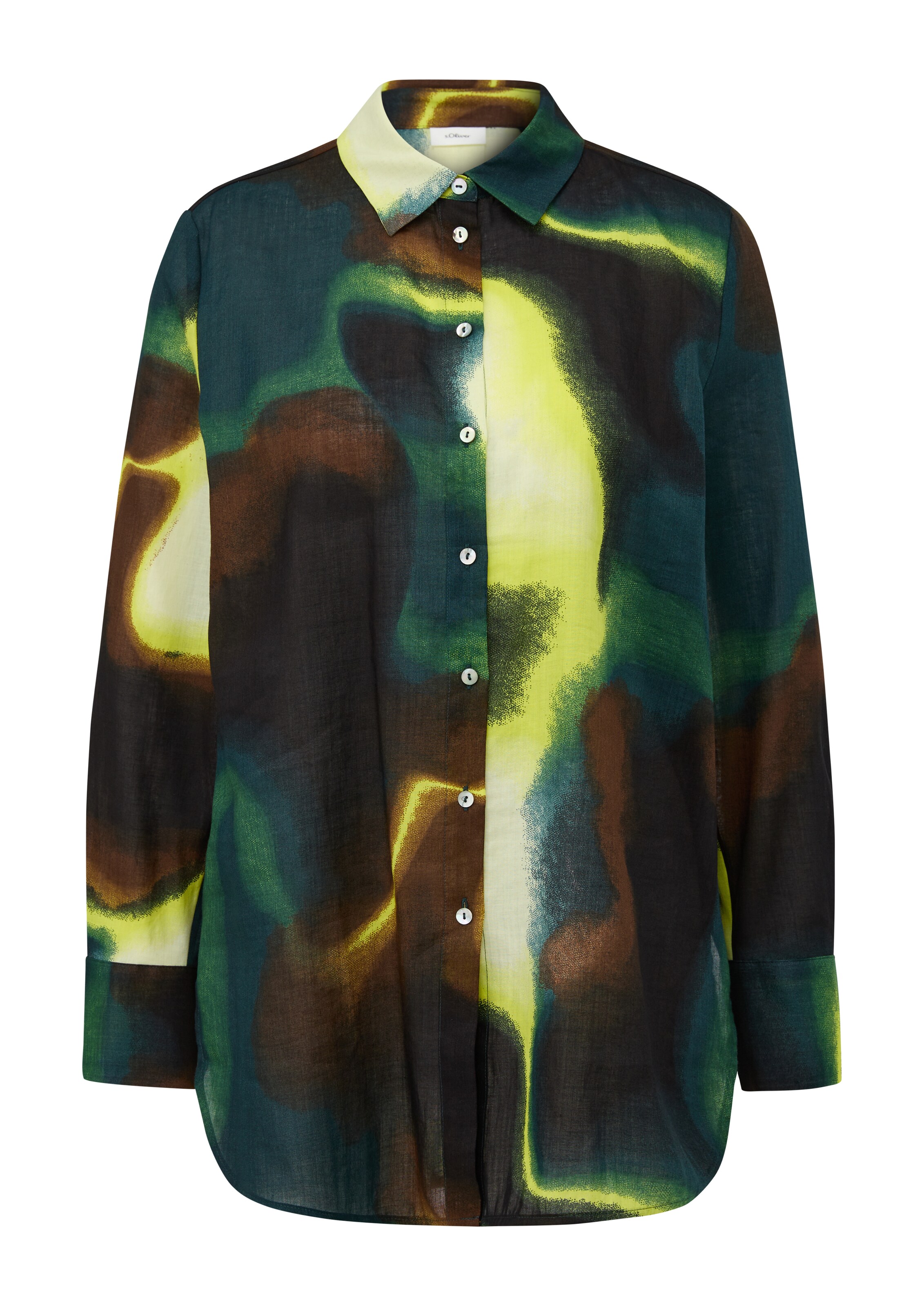 Chemisier s.Oliver BLACK LABEL en mélange de couleurs : devant