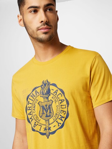 T-Shirt La Martina en jaune