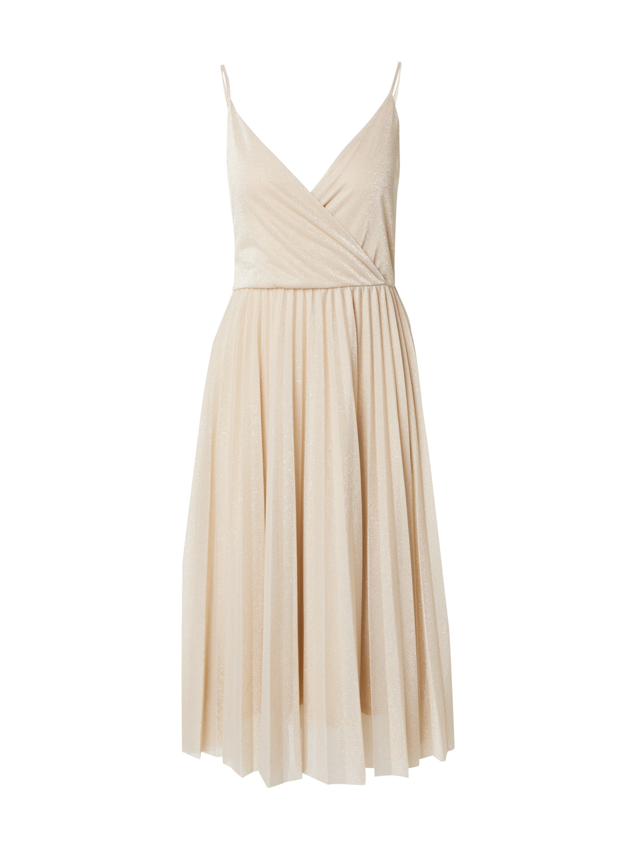 ABOUT YOU Koktejlové šaty 'Letizia' – béžová: přední strana